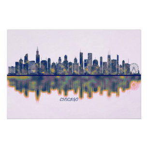 Póster Horizonte de Chicago