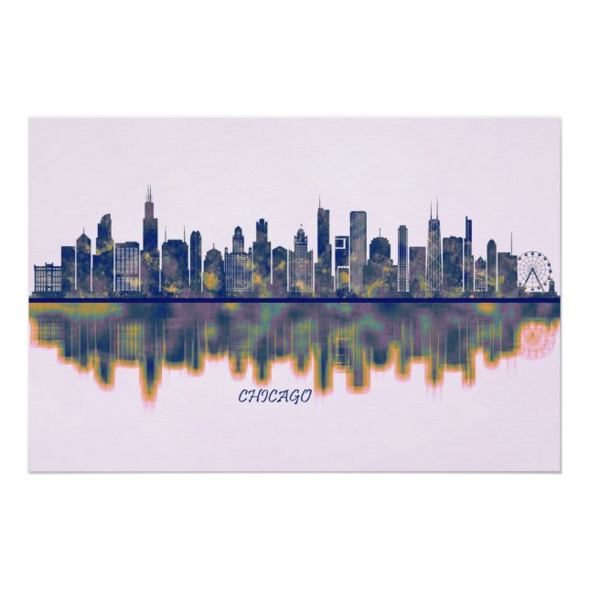 Póster Horizonte de Chicago (Frente)