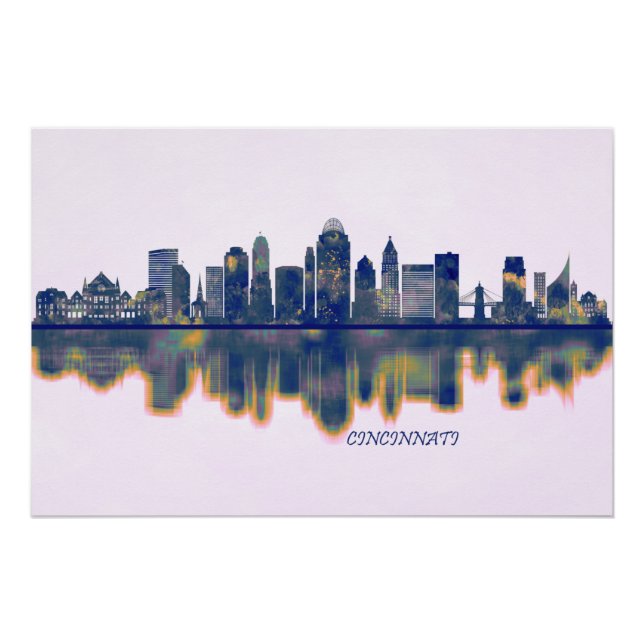 Póster Horizonte de Cincinnati (Frente)