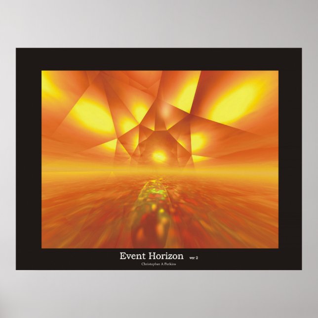 Póster Horizonte de Eventos Ver. 2 (Frente)