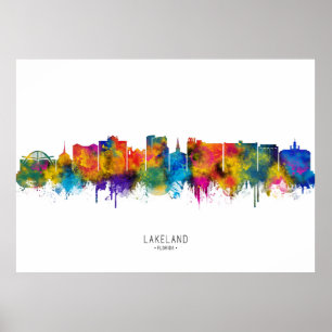 Poster Horizonte de Lakeland EUA