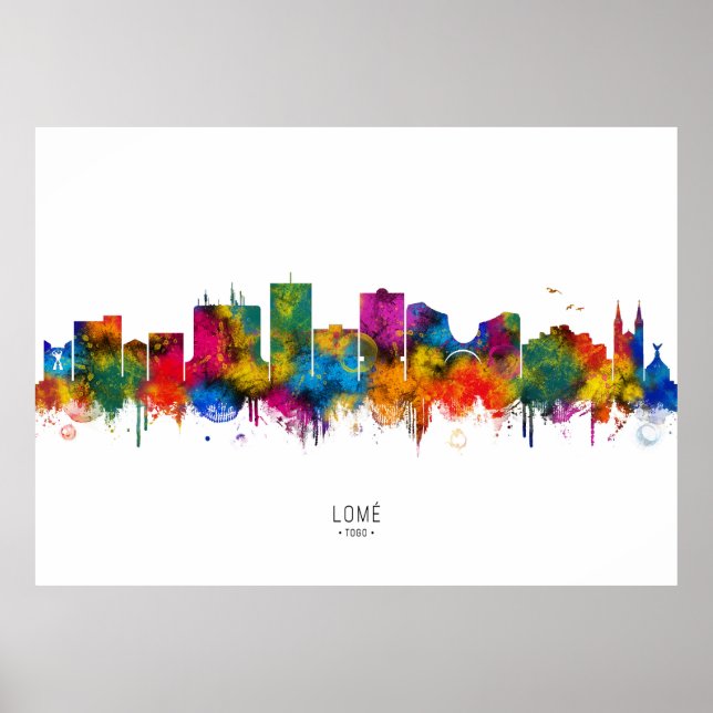 Poster Horizonte de Lome Togo (Frente)