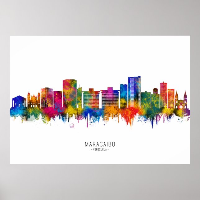 Poster Horizonte de Maracaibo Venezuela (Frente)