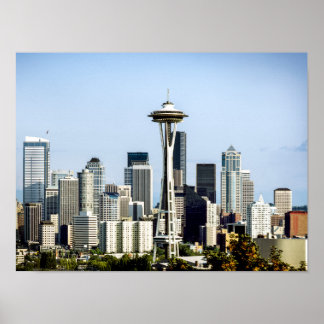 Poster Horizonte de Seattle