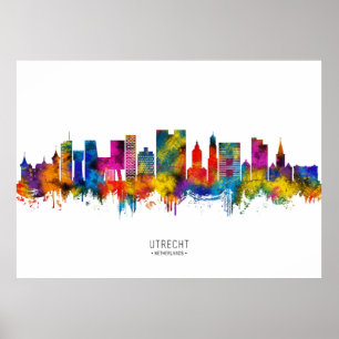 Poster Horizonte de Utrecht Holanda