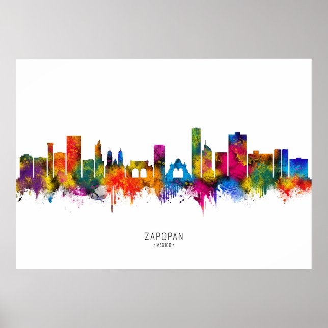 Poster Horizonte de Zapopan México (Frente)