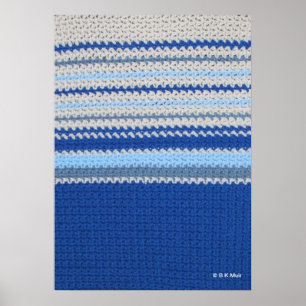 Poster - horizonte do oceano no Crochet