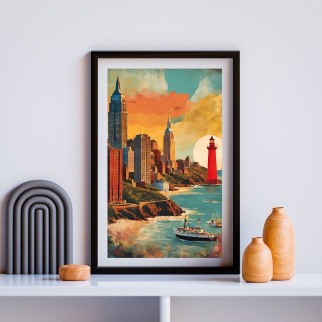 Poster Horizonte do Porto Dourado (Criador carregado)