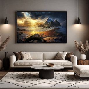 Poster Horizonte Dourado