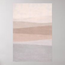 Horizonte Moderno Minimalista Abstrato Neutro em D