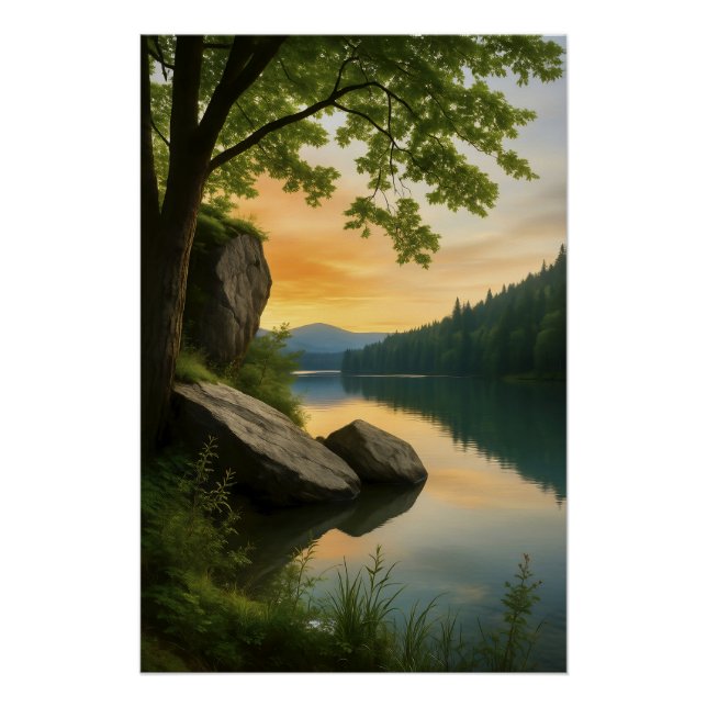 Póster Horizonte Sereno (Frente)