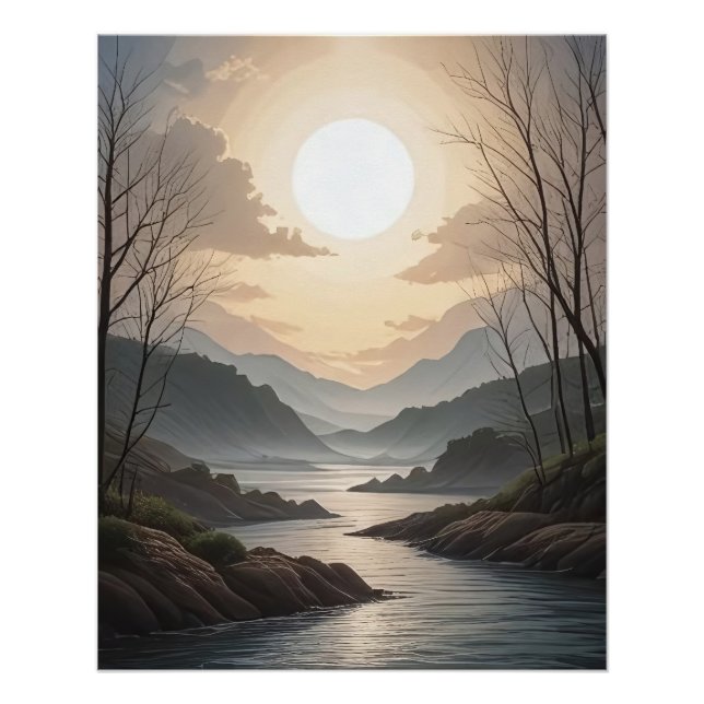 Póster Horizonte Silencioso (Frente)