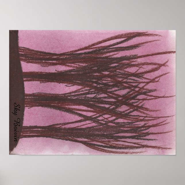 Póster Horizonte Vermelho (Frente)