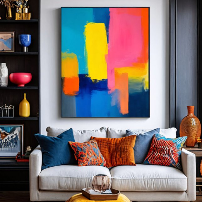 Poster Horizonte Vibrante (Criador carregado)