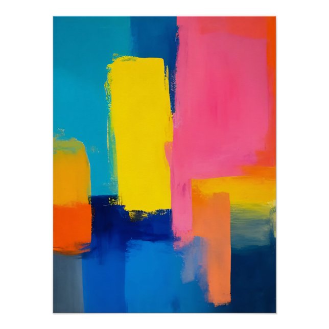 Póster Horizonte Vibrante (Frente)