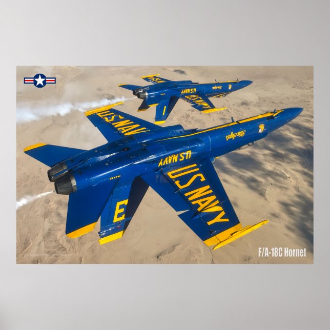 POSTER HORNET F/A-18C (Frente)