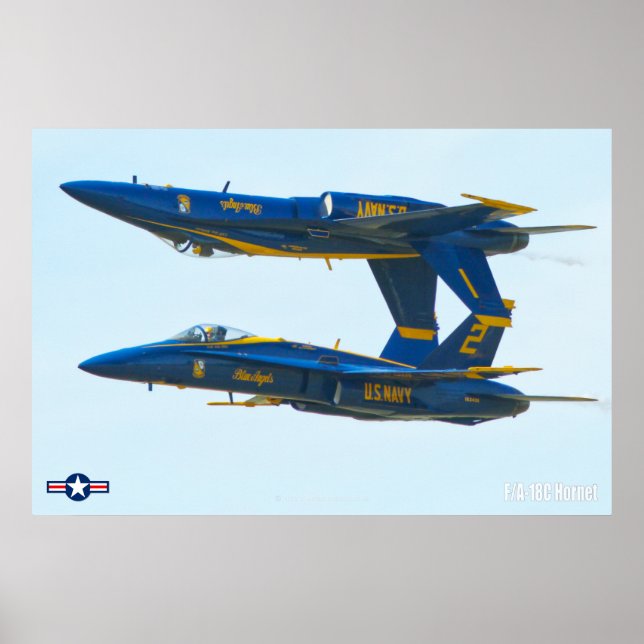 POSTER HORNET F/A-18C (Frente)