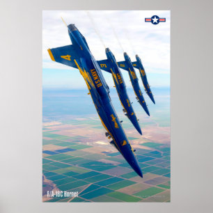 POSTER HORNET F/A-18C