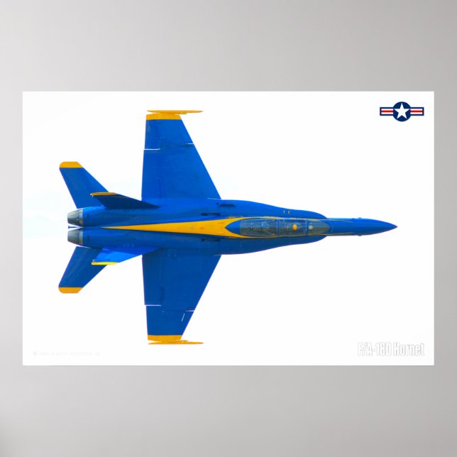 POSTER HORNET F/A-18D (Frente)