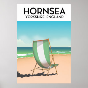 Poster Hornsea, Hornsea, Yorkshire Inglaterra pôster de v
