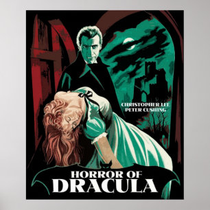 Poster Horror de Drácula