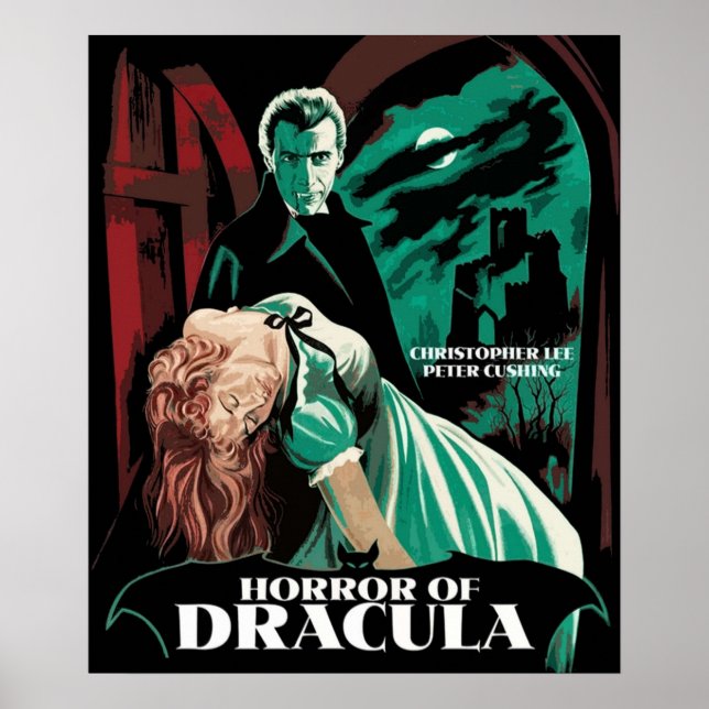Poster Horror de Drácula (Frente)