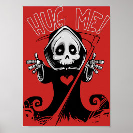 Poster Horror Demônio Gótico