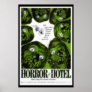 POSTER HORROR HOTEL