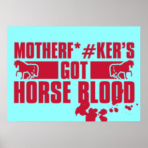 Póster Horseblood