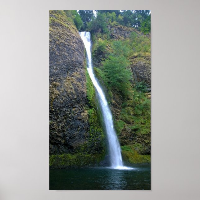 Poster Horsetail Falls, Oregon (Frente)