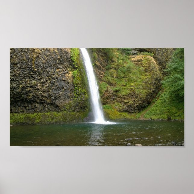 Poster Horsetail Falls, Oregon (Frente)