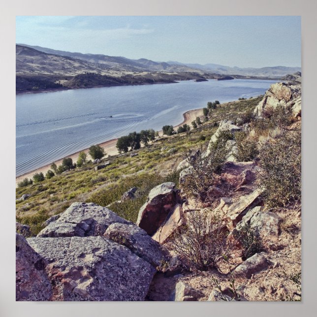 Póster Horsferes Reservoir Colorado (Frente)