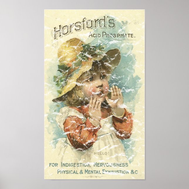 Póster Horsfords-1898 - aflitos (Frente)