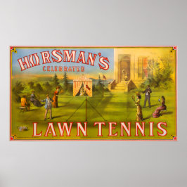 Póster Horsman's Lawn Tênis