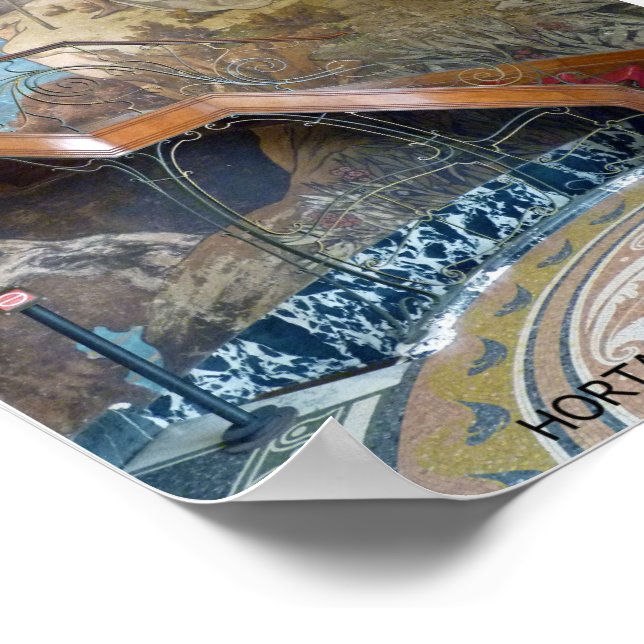 Poster Horta House Bruxelas (Borda)