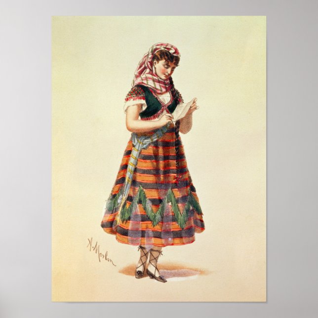 Póster Hortense Schneider (Frente)