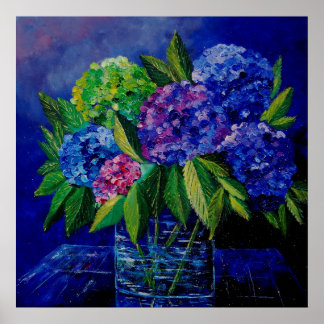 Poster hortensias 889011