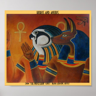 Poster Horus e Anubis