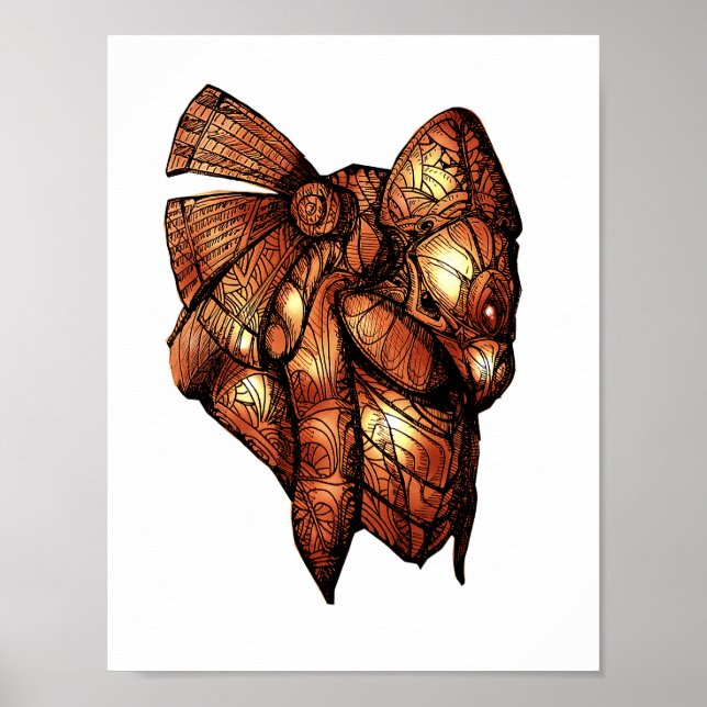 Poster Horus Helm (Frente)