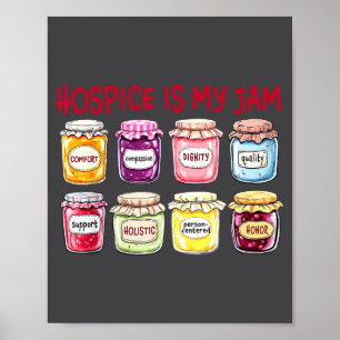 Poster Hosce É Minha Música Apreciação ao Cuidador Equipe