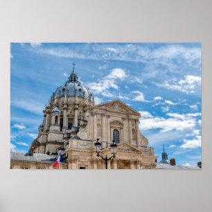 Poster Hospital da Igreja e Exército Val-de-Grace em Pari