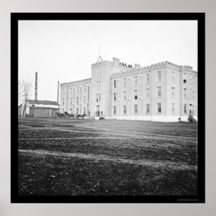 Póster Hospital da Universidade de Nashville, 1864