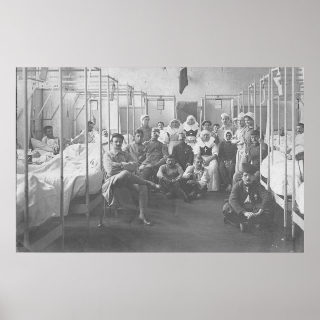 Póster Hospital Francês (Frente)