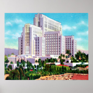 Póster Hospital Geral do Condado de LA