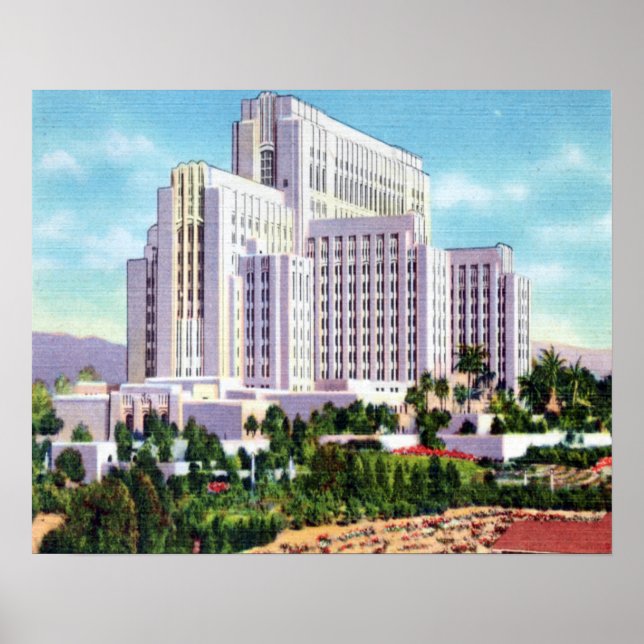 Póster Hospital Geral do Condado de LA (Frente)