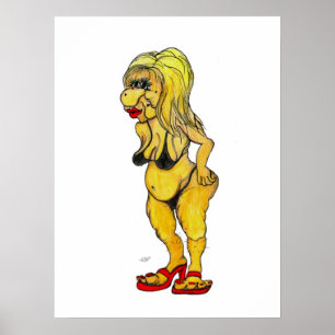 Poster Hot Bikini - O Próximo Modelo Superior