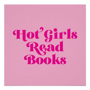 Póster Hot Girls Leia Livros