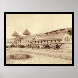 Poster Hot Primavera Plunge Bath House SD 1891