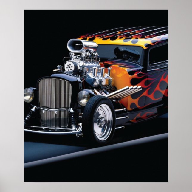 Poster Hot rod (Frente)