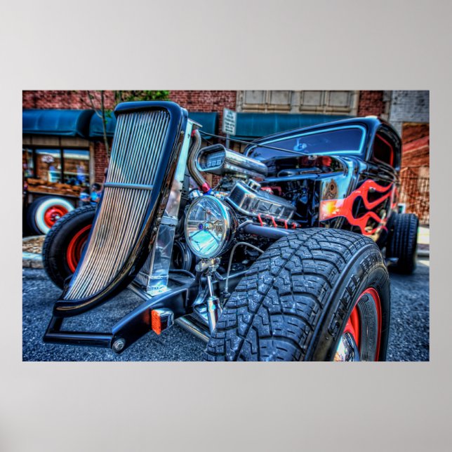 Poster Hot Rod (Frente)